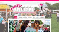 Desktop Screenshot of partypolizei.com